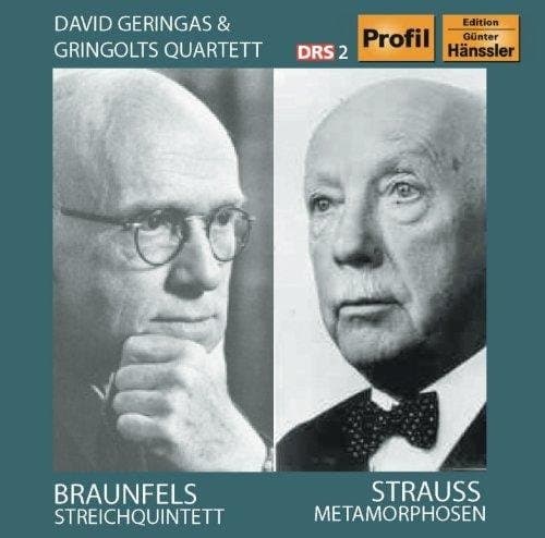 David: Cello & Gringolts Geringas - Braunfels: Streichquintett, Strauss