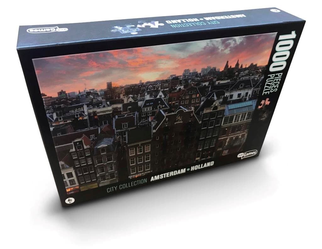 Amsterdam van boven (Puzzel 1000 Stukjes) (Puzzle)