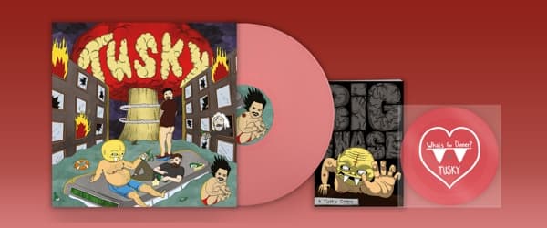 Tusky - What's For Dinner? (LP | 7"Single) (Coloured Vinyl) (Special Edition)