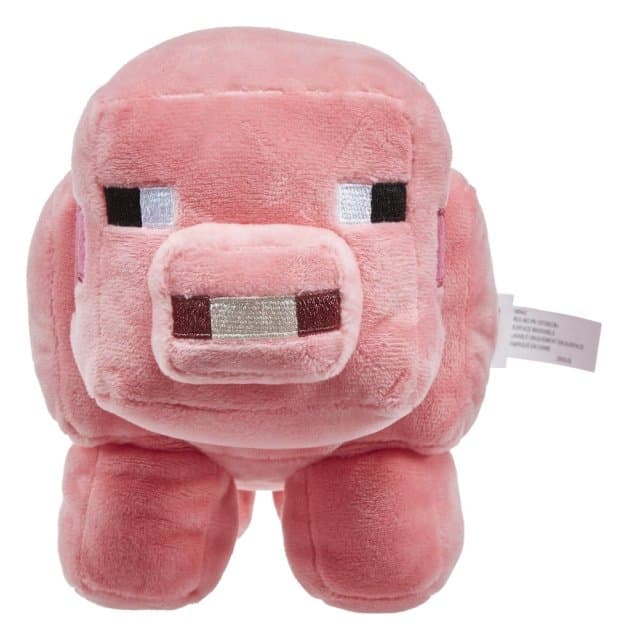 Minecraft  8 Basic Plush Pig Toys