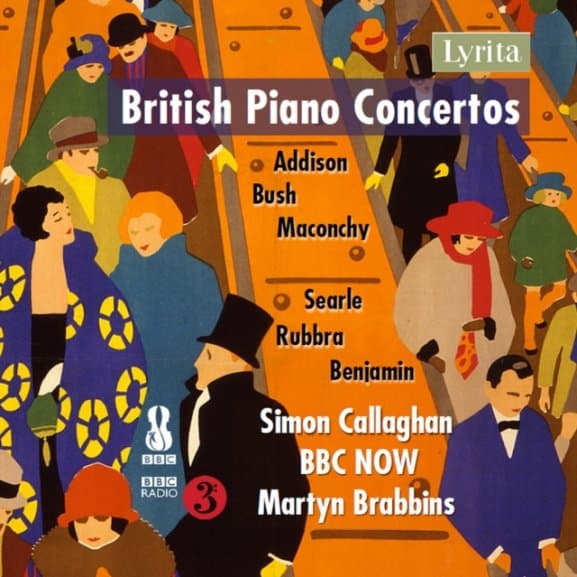 Simon Callaghan, BBC National Orchestra Of Wales, Martyn Brabbins - British Piano Concertos (CD)