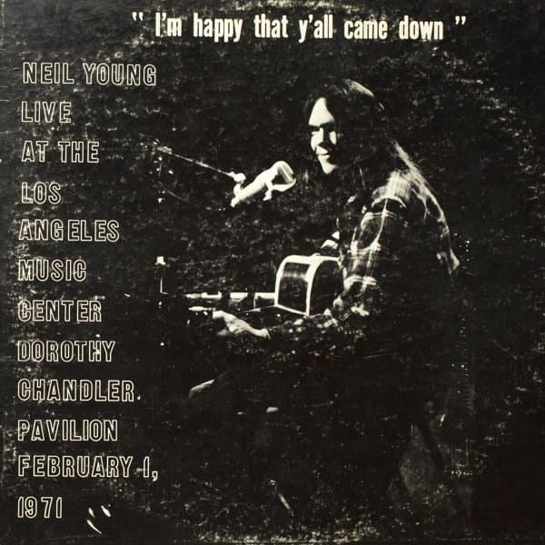 Neil Young - Dorothy Chandler Pavilion 1971 (I'm Happy That Y'all Came Down) (CD) (Remastered)
