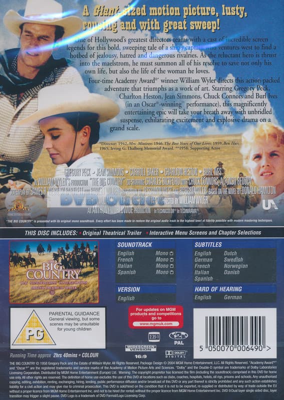 Big Country, The (Import)