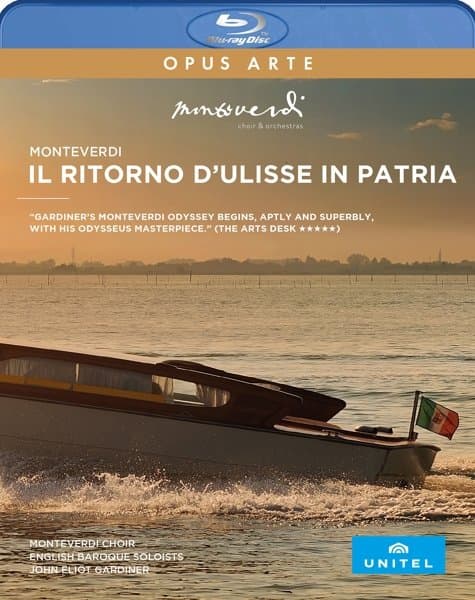 English Baroque Soloists, Sir John Eliot Gardiner - Il Ritorno D'ulisse In Patria (Blu-ray)