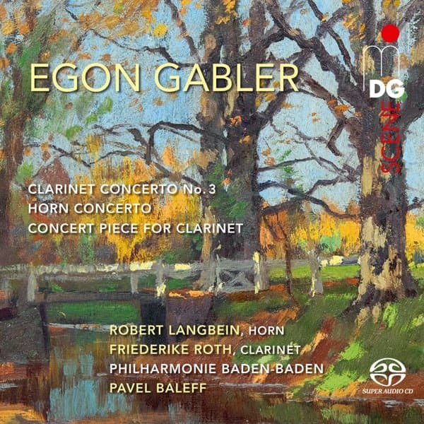 Robert Langbein, Friederike Roth, Philharmonie Baden-Baden - Clarinet Concerto No. 3, Horn Concerto, Concert Piece For Clarinet (SACD)