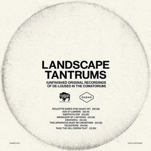 Mars Volta - Landscape Tantrums (Unfinished Original Recordings Of De-Loused In The Comatorium) (LP) (Coloured Vinyl) (Limited Edition) (Remastered)