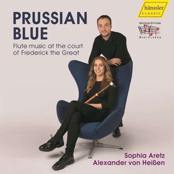 Sophia Aretz & Alexander Von Heiben - Prussian Blue - Flute Music At The Court Of Frederick The Great (CD)