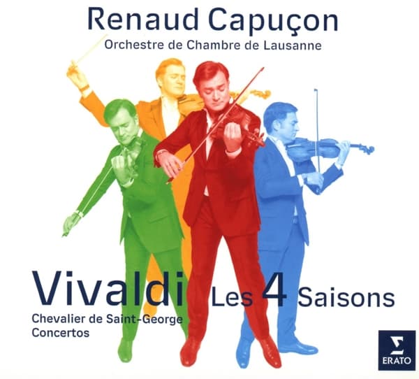Renaud Capuçon, Orchestre De Chambre de Lausanne - Vivaldi: The Four Seasons | Chevalier de Saint-George: Concertos (CD)
