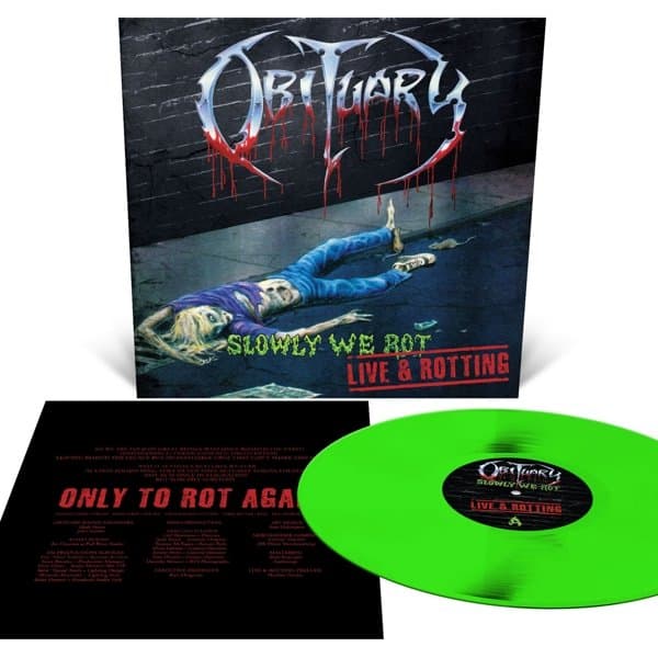 Obituary - Slowly We Rot - Live & Rotting (LP) (Coloured Vinyl)