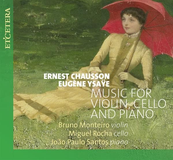 Bruno Monteiro, João Paulo Santos, Miguel Rocha - Music For Violin, Cello And Piano (CD)