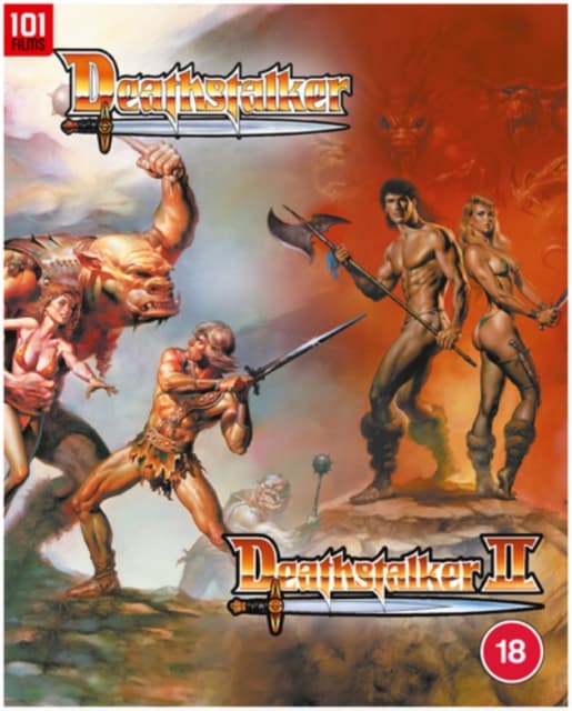 Deathstalker / Deathstalker 2 Blu-ray (Import)