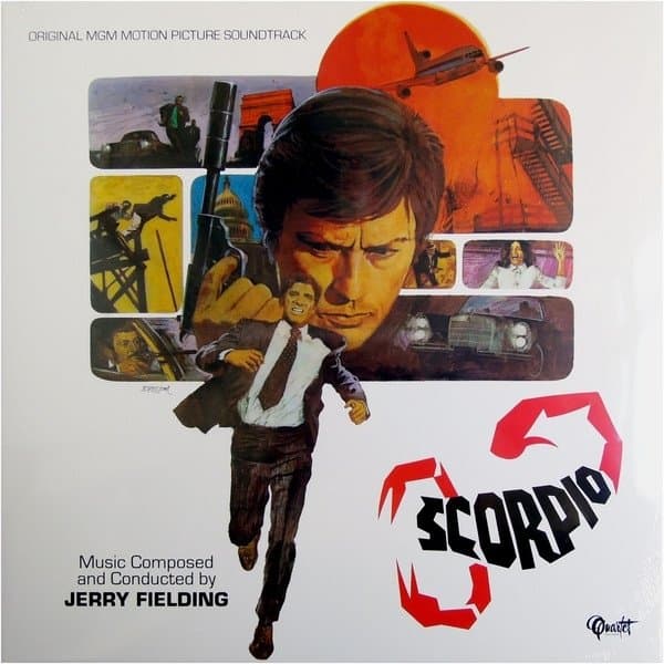 Jerry Fielding - Scorpio (LP) (Original Soundtrack)