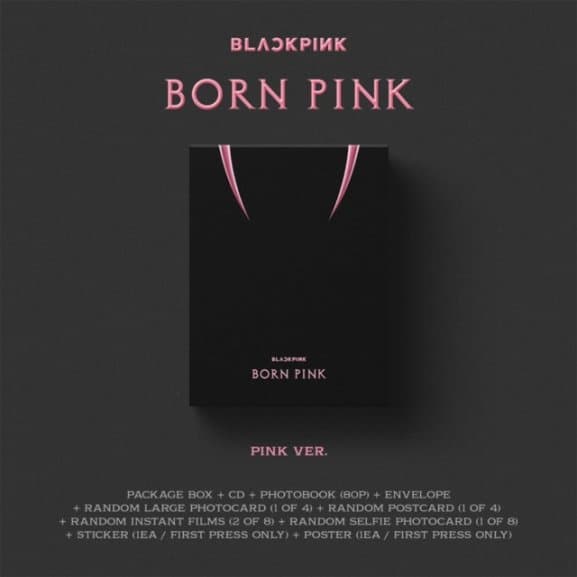 Blackpink - Born Pink (standard Cd Boxset - Version A / Pink)