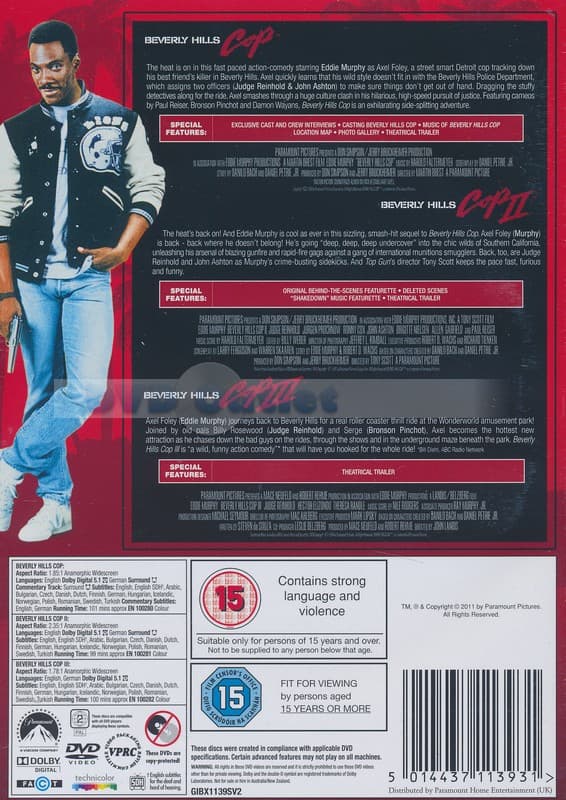 Beverly Hills Cop Trilogy (Import)
