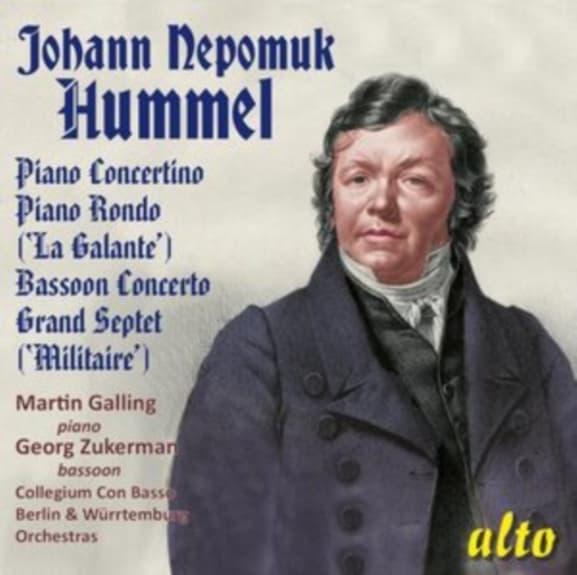 Martin Galling (pno) Georg Zukerman (bassoon) Collegium Con Basso - Johann Nepomuk Hummel Collection