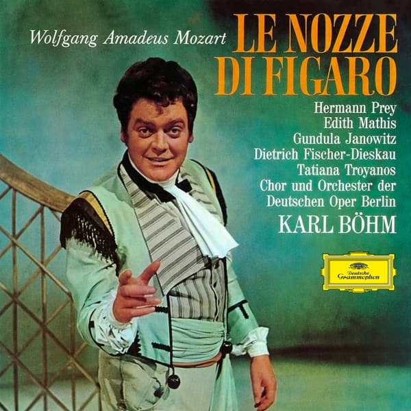 Hermann Prey, Edith Mathis, Chor der Deutschen Oper Berlin Und Orchester Der Deutschen Oper Berlin, Karl Böhm - Mozart: Le Nozze Di Figaro (3 CD | Blu-Ray Audio) (Remastered)
