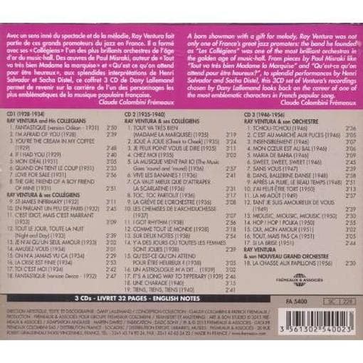 Ray Ventura Et Ses Collégiens - Ray Ventura Et Ses Collegiens (1928-1956) (3 CD)