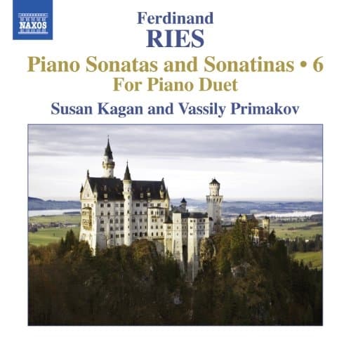 Susan Kagan & Vassilu Primakov - Ries: Piano Sonatas & Sonatinas Vol.6 (CD)