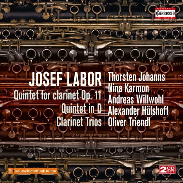 Josef Labor, Thorsten Johanns, Nina Karmon, Andreas Willwohl, Alexander Hülshoff, Oliver Triendl - Labor: Quintet For Clarinet Op. 11 | Quintet In D | Clarinet Trios (2 CD)