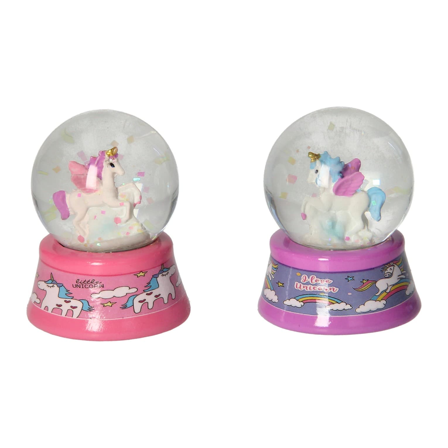 Dream Horse Glitter Schudbol Eenhoorn