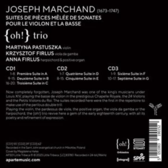 {oh!} Trio - Marchand: Suites (3 CD)