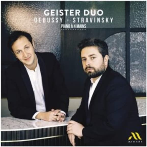 Geister Duo - Debussy/Stravinsky: Piano A Quatre Mains (CD)