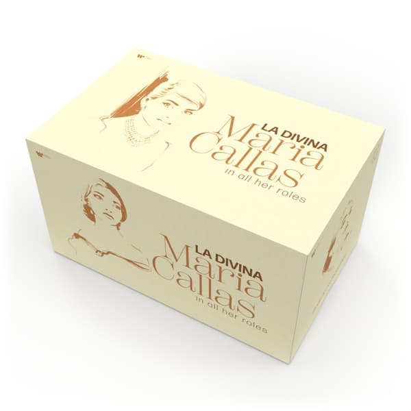 Maria Callas - La Divina Maria Callas In All Her Roles (CD) (Limited Edition) (Remastered)