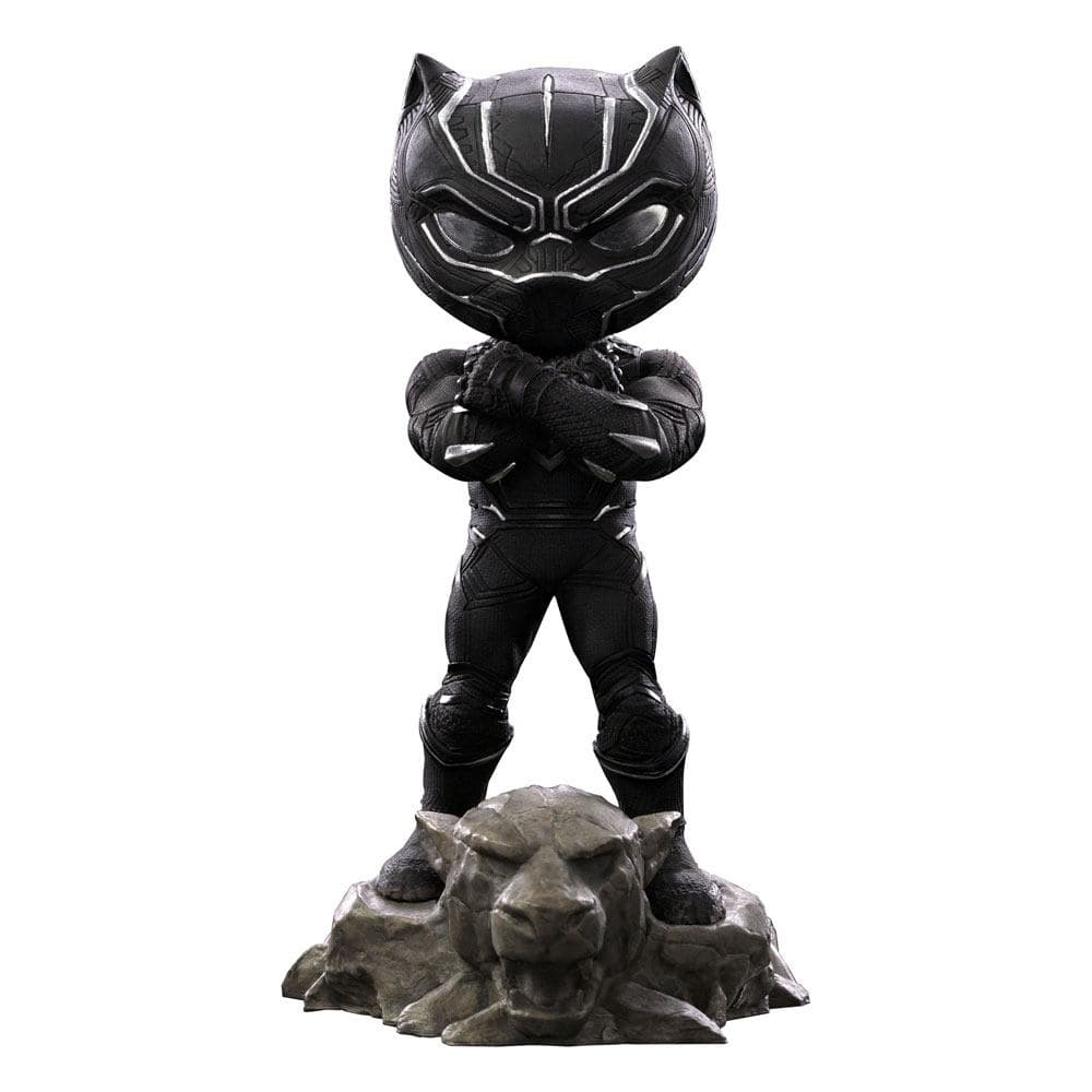 IronStudios  MiniCo Figurines Marvel Infinity Saga Black Panther Figures