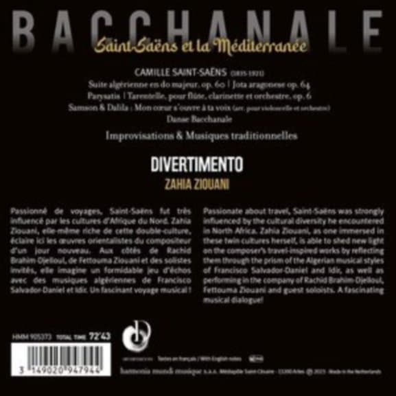 Divertimento Ensemble, Zahia Ziouani - Bacchanale Saint-Saens Et La Medite (CD)