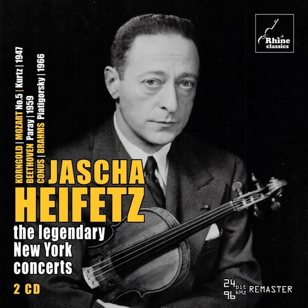 Jascha Heifetz - The Legendary New York Concerts (2 CD)