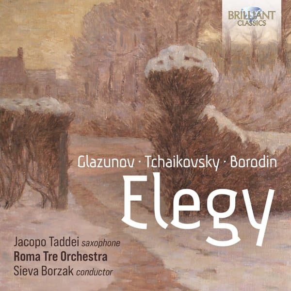 Jacopo Taddei - Elegy: Music By Glazunov, Tchaikovsky, Borodin (CD)