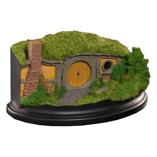 Open Edition Polystone - Lord Of The Rings Trilogy Bagshot Row Hobbit Hole