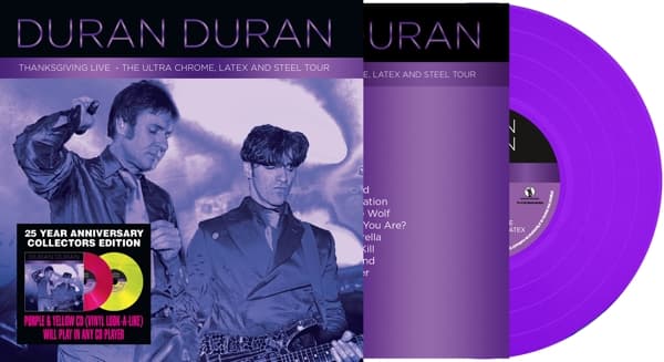 Duran Duran - Thanksgiving Live - The Ultra Chrome, Latex And Steel Tour (2 CD) (Coloured Vinyl)