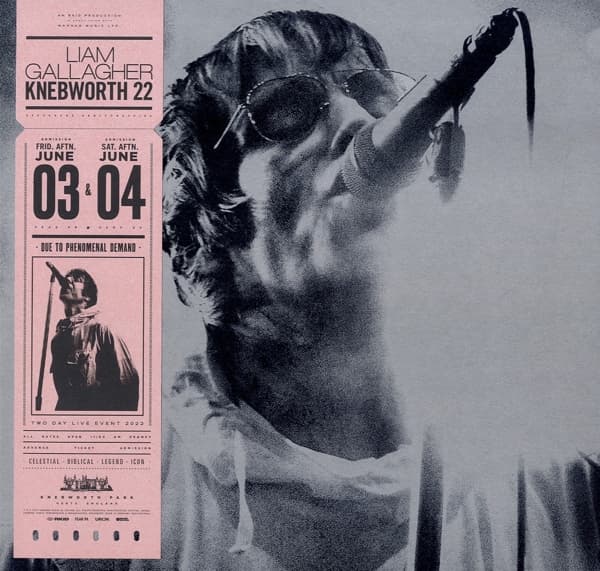 Liam Gallagher - Knebworth 22 (2 LP) (Coloured Vinyl) (Limited Edition)