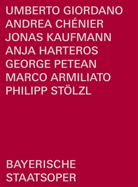Bayerisches Staatsorchester, Marco Armiliato - Andrea Chenier (DVD)