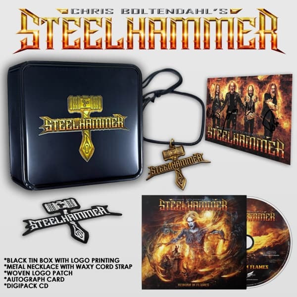 Chris Bohltendahl's Steelhammer - Reborn In Flames (CD)