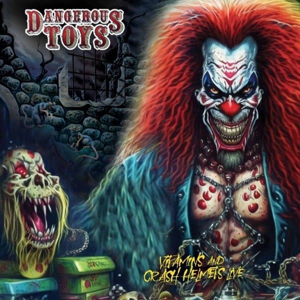 Dangerous Toys - Vitamins & Crash Helmet Live (2 LP) (Limited Edition) (Coloured Vinyl)