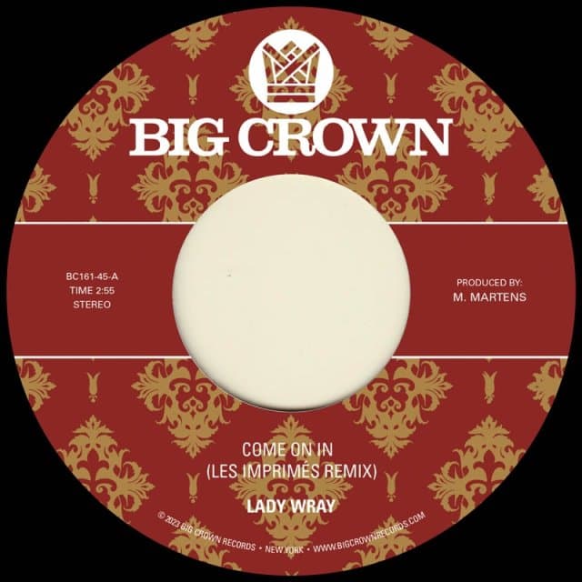 Lady Wray, Les Imprimes & Surprise Chef - Come On In / Under The Sun (7" Single)