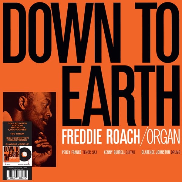 Freddie Roach - Down to Earth (LP) (Limited Edition)