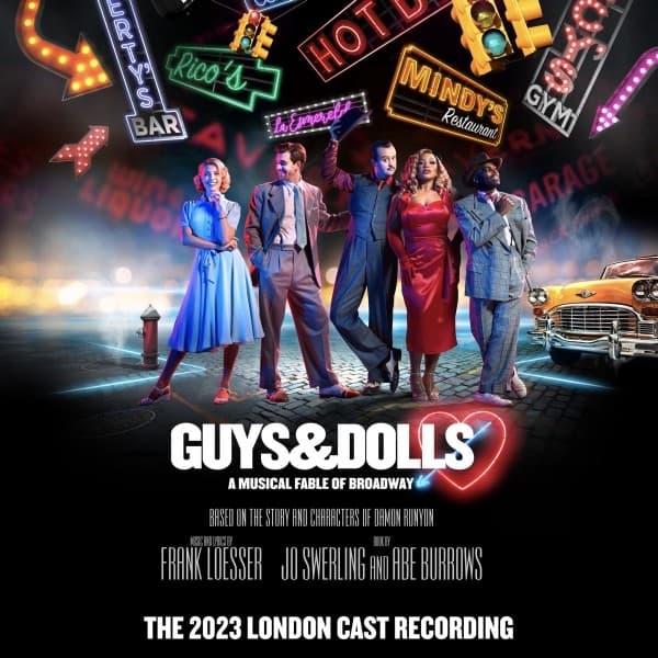 Various Artists - Guys & Dolls (A Musical Fable Of Broadway) (The 2023 London Cast Recording) (CD)