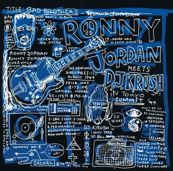 Ronny Jordan Meets DJ Krush - Bad Brothers (LP) (Coloured Vinyl)