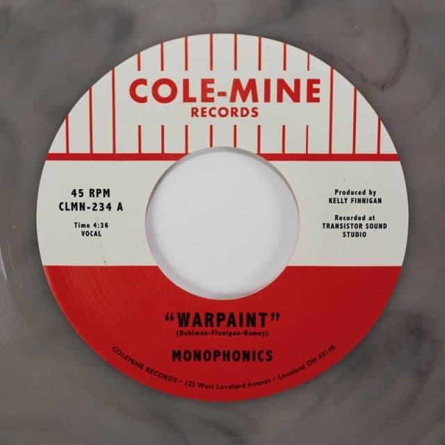 Monophonics & Kelly Finnigan - Warpaint (7" Single) (Coloured Vinyl) (Limited Edition)