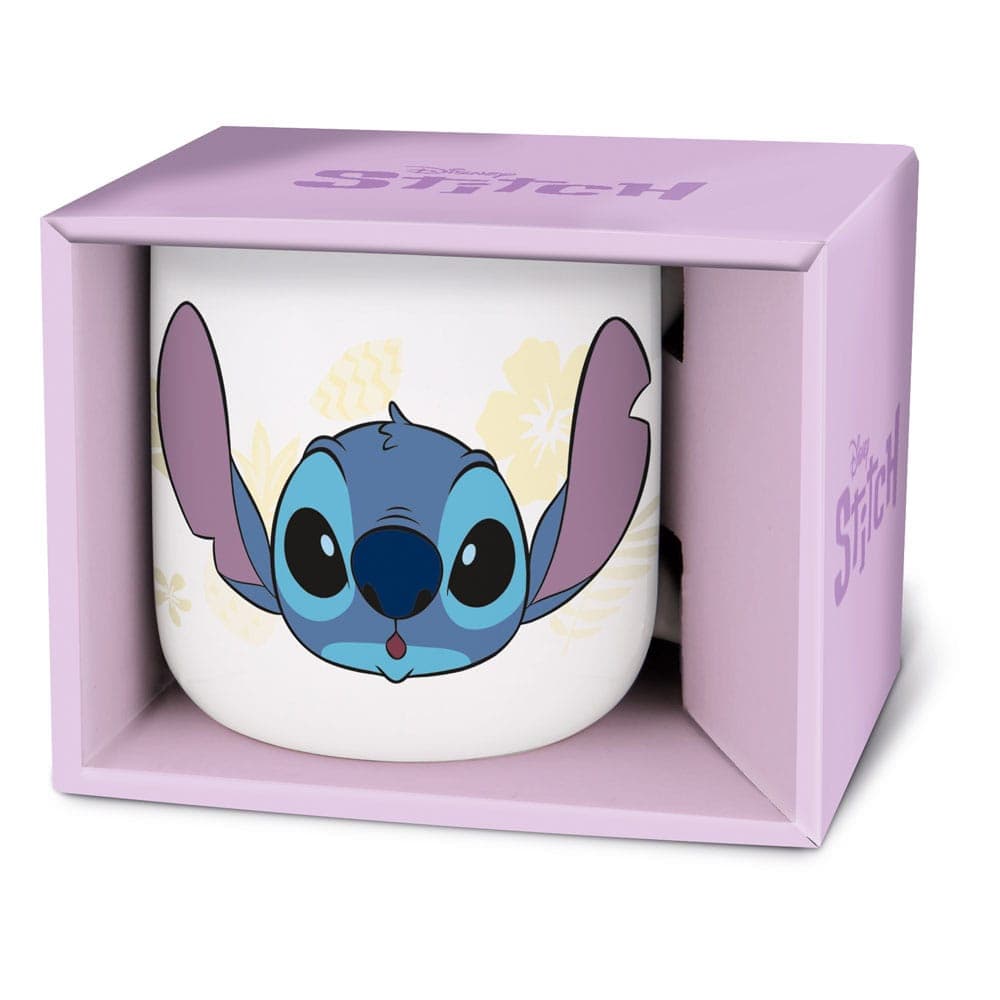 Stitch 400ml Ceramic Breakfast Mug In Gift Box