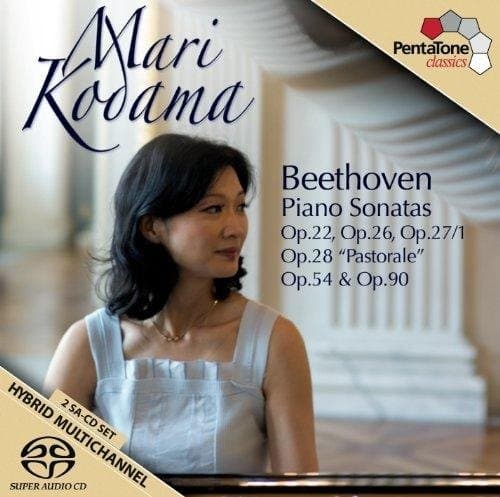 Mari Kodama - Beethoven: Piano Sonatas (Op.22, Op.26, Op.27, Op.54) (2 SACD)