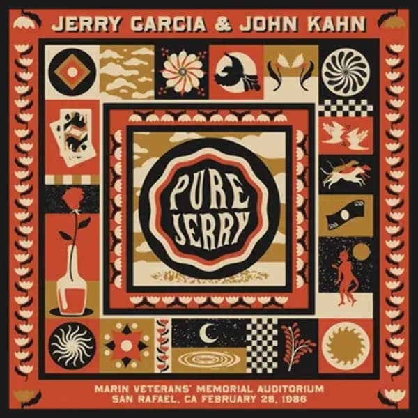Jerry Garcia & John Kahn - Pure Jerry: Marin Veterans' Memorial Auditorium, San Rafael, CA February 28, 1986 (2 LP) (Coloured Vinyl)