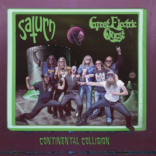Saturn & Great Electric Quest - Continental Collision (12" Single)