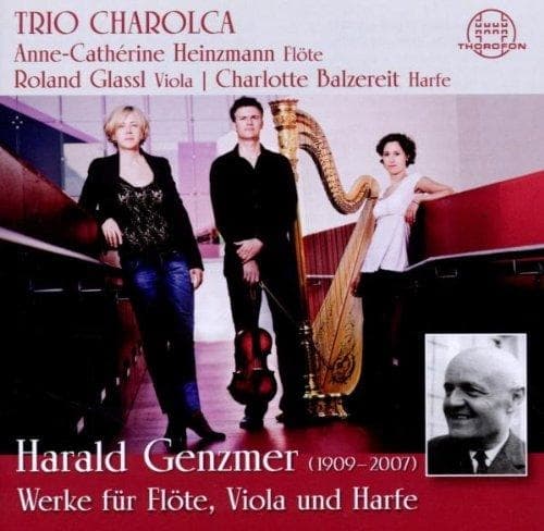 Harald Genzmer - Genzmer: Werke Fuer Floete Viola Und Harfe