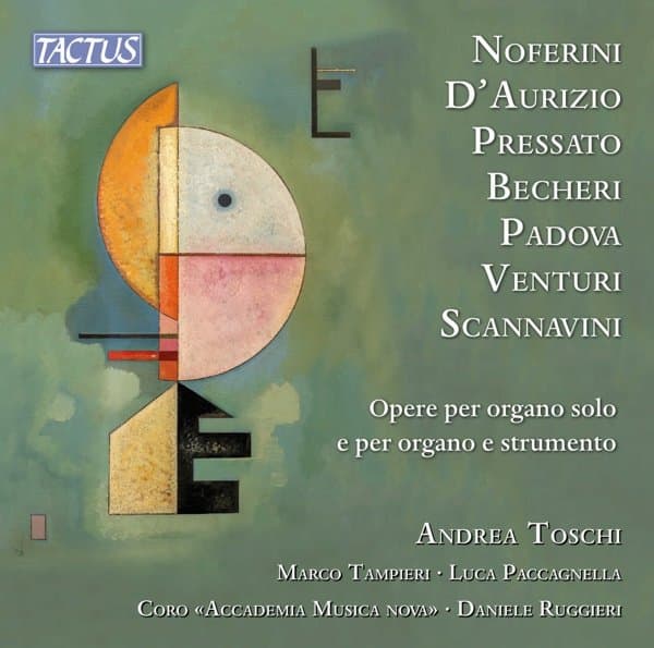 Andrea Toschi, Marco Tampieri, Luca Paccagnella, Coro Accademia Musica Nova, Daniele Ruggieri - Works For Solo Organ & For Organ & Instrument (CD)