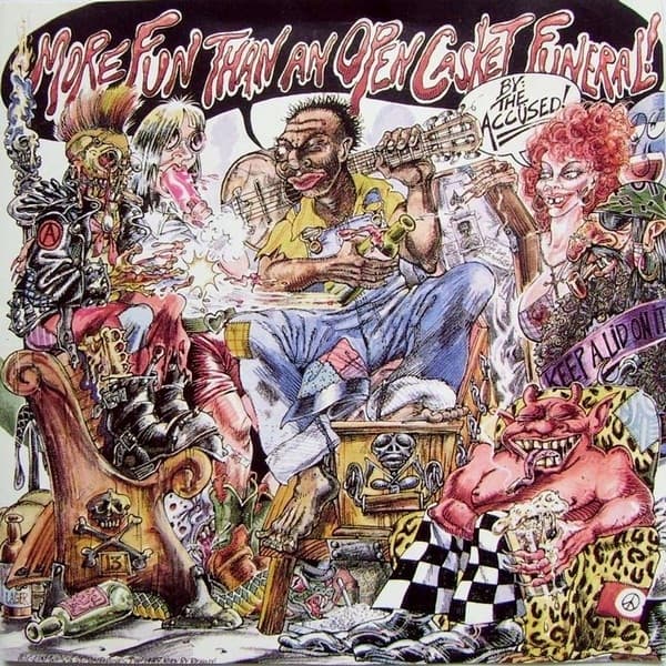 The Accüsed - More Fun Than An Open Casket Funeral (LP) (Coloured Vinyl)