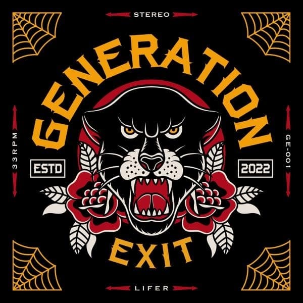 Generation Exit - Lifer (LP) (Coloured Vinyl)
